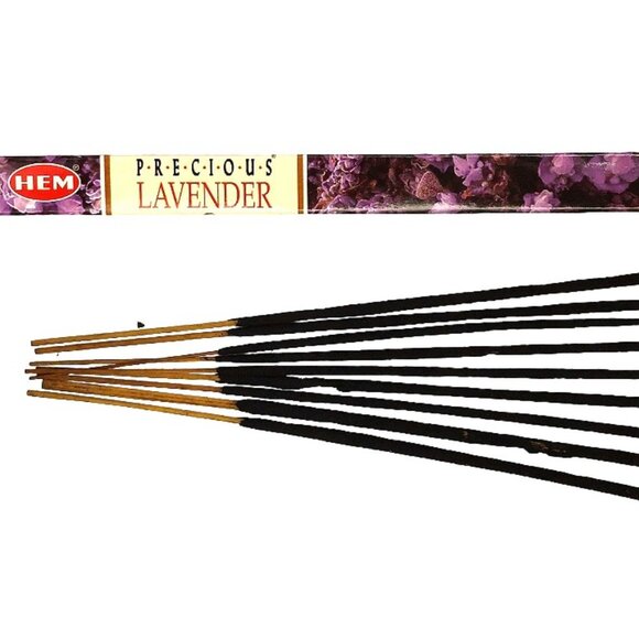 Hem Incense Sticks - Lot of Violet and Precious Lavender - 8 Sticks in Each Pack - Picture 4 of 5
